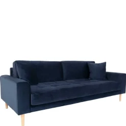 210x78x93 3er Wohnzimmercouch im Skandi Design - Sulcan