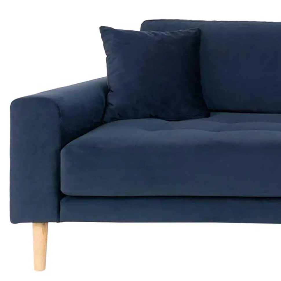 210x78x93 3er Wohnzimmercouch im Skandi Design - Sulcan