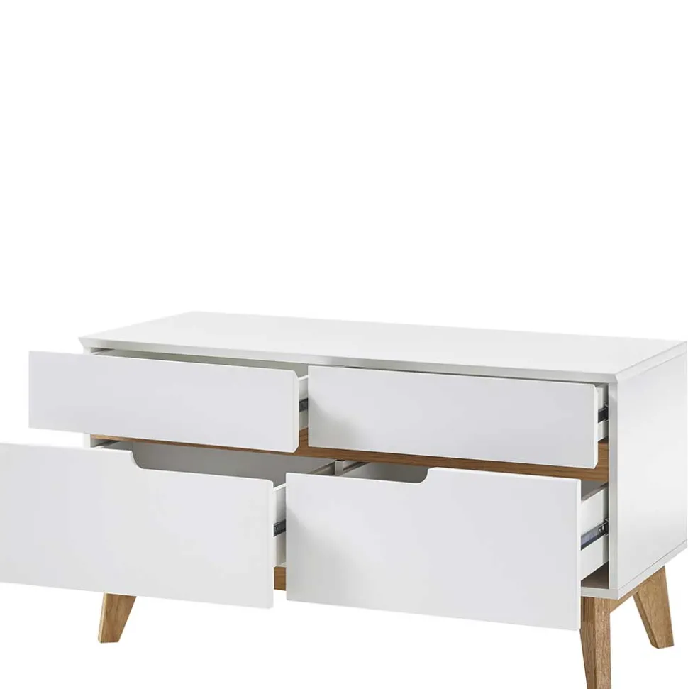 97x53x40 Flur Lowboard mit vier Schubladen - Perdon