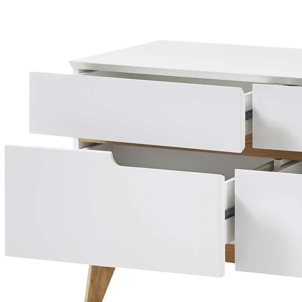 97x53x40 Flur Lowboard mit vier Schubladen - Perdon