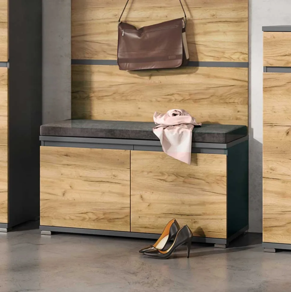 96x40x40 Flurbank mit zwei Türen - Orsecca