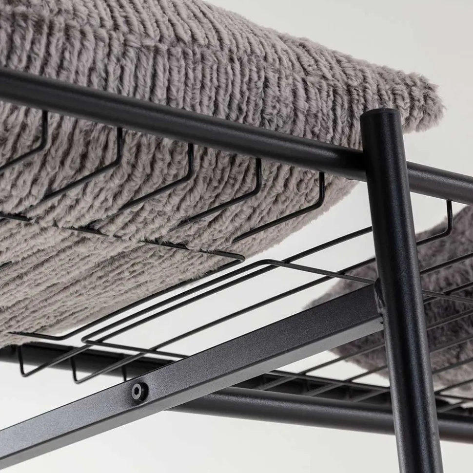 120x182x45 Garderoben Regal mit Stange - Nalisha