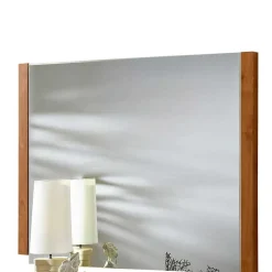 80x60x2 Glasspiegel in Ahornfarben - Gromany