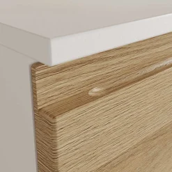 60x97x34 Highboard fürs Bad zweifarbig - Aspariavo