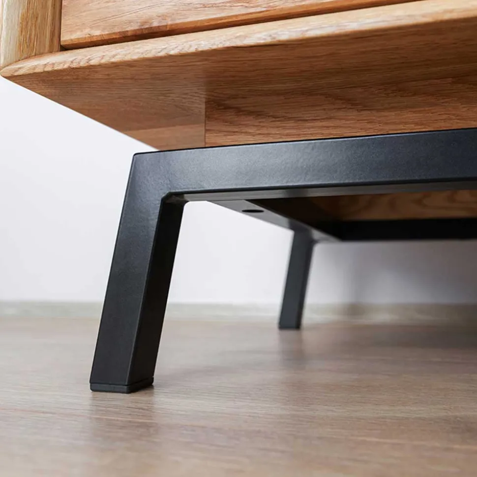 101x101x45 Highboard mit Schiebetüren - Fabiella