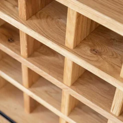 101x101x45 Highboard mit Schiebetüren - Fabiella