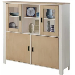 125x120x35 Highboard Scandi Style zweifarbig - Airina