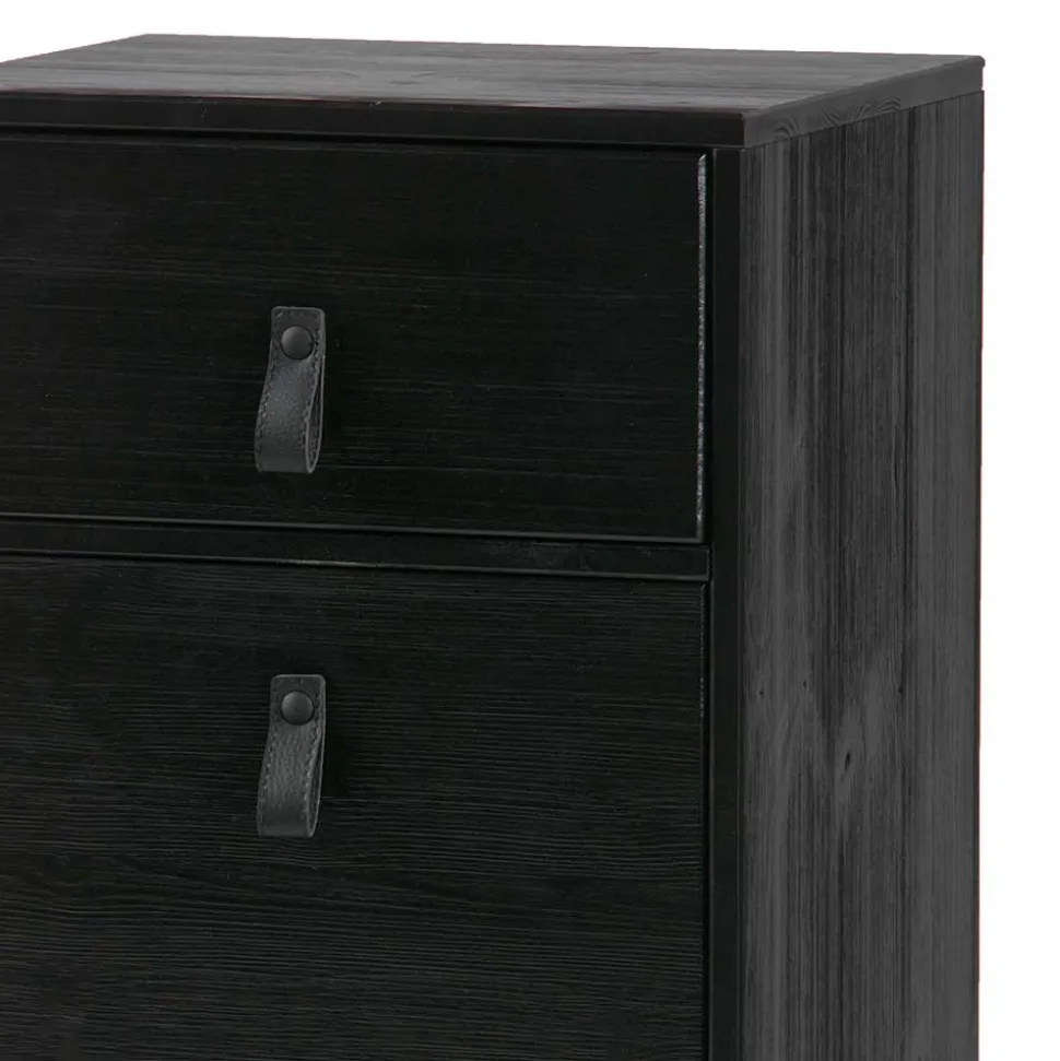 40x74x35 Hochkommode mit Bügelgestell - Clewono