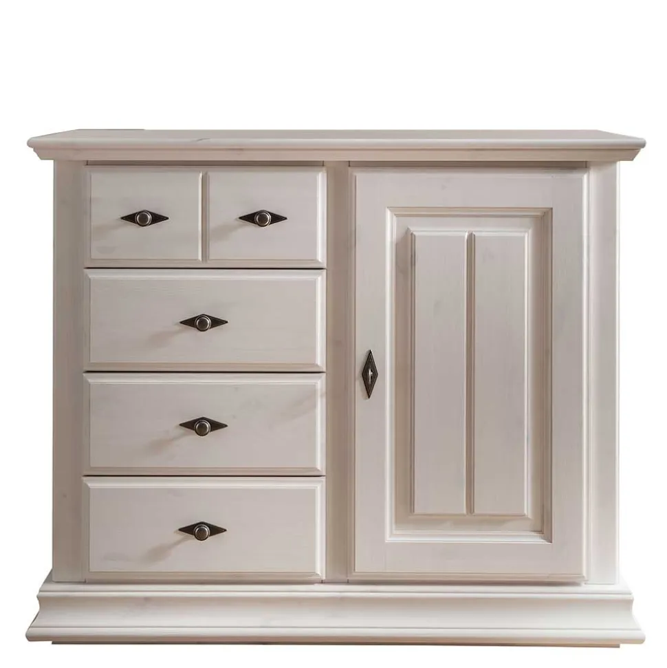 114x94x47 Hohe Kommode im Landhausstil - Beato