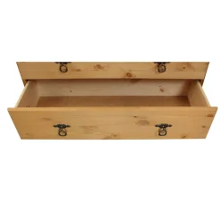 82x78x30 Holzkommode mit fünf Schubladen - Lugsca