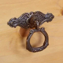 82x78x30 Holzkommode mit fünf Schubladen - Lugsca