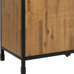 150x80x45 Industrial Kommode aus Holz & Metall - Nadeicra