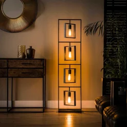 35x140x22 Industrial Stehleuchte 4-flammig - Geeta