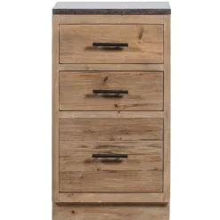 50x90x59 Küche Unterschrank mit drei Schubladen - Macsena