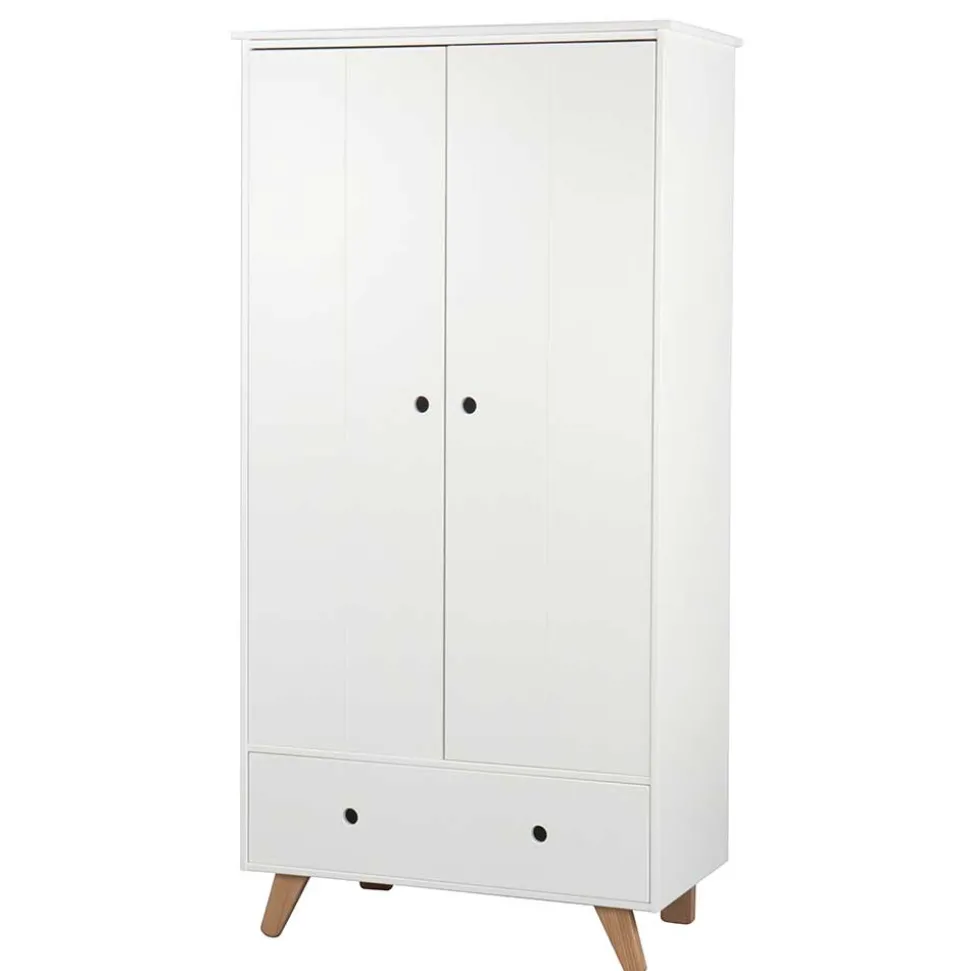 95x190x50 Kinder Kleiderschrank mit Schublade & Tür - Elfrid