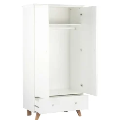 95x190x50 Kinder Kleiderschrank mit Schublade & Tür - Elfrid