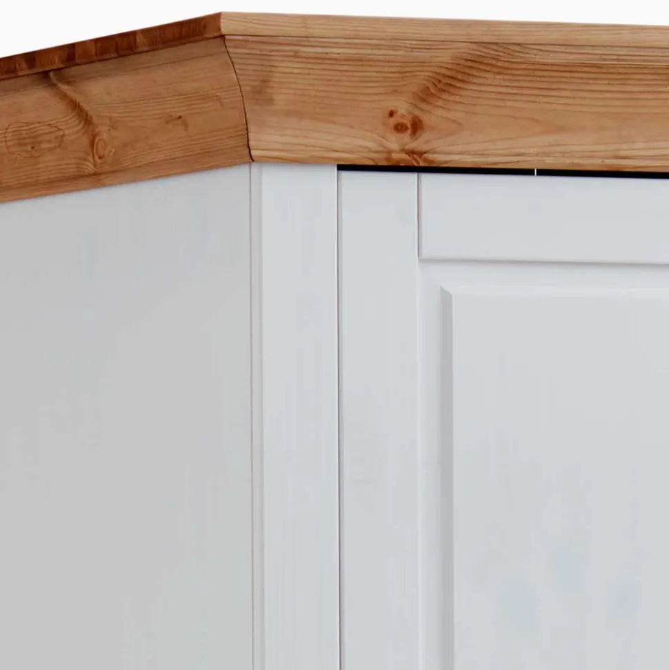 108x203x63 Kinder Kleiderschrank zweifarbig - Sibiuta