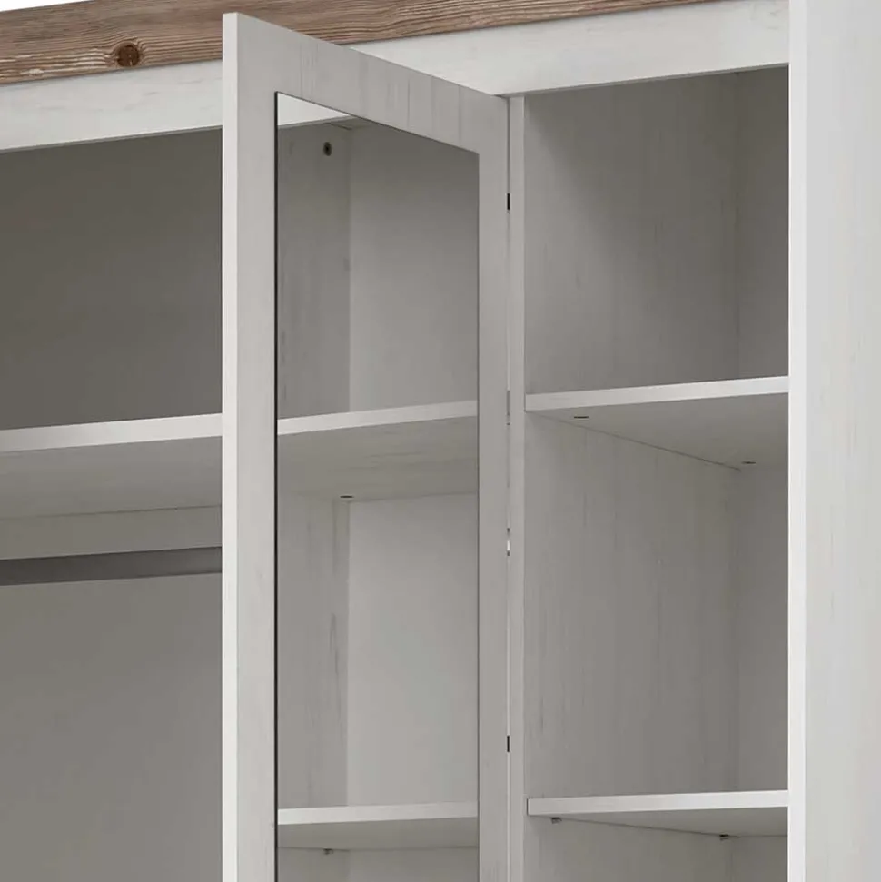 215x201x60 Kleiderschrank Country Style - Nedita