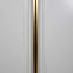 110x215x62 Kleiderschrank in Hellgrau - Emra