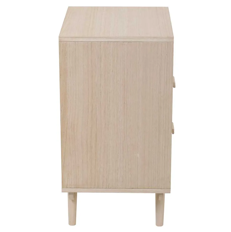 40x68x36 Kleine Kommode mit Fach & 2 Schubladen - Oncinasa