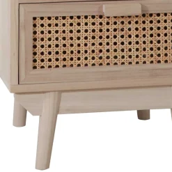 40x68x36 Kleine Kommode mit Fach & 2 Schubladen - Oncinasa