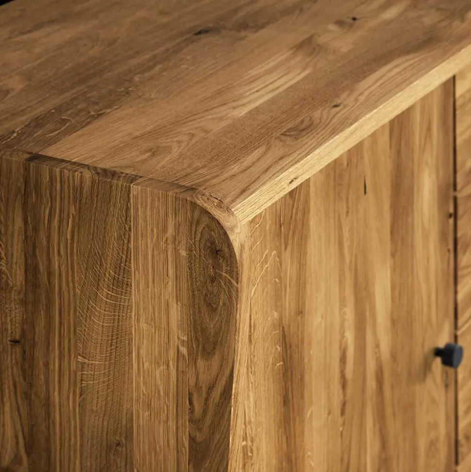 100x105x50 Kombi Kommode im modernen Retro Look - Hardus