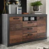 153x87x43 Kombi Sideboard mit Sockel - Timuras