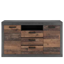 153x87x43 Kombi Sideboard mit Sockel - Timuras