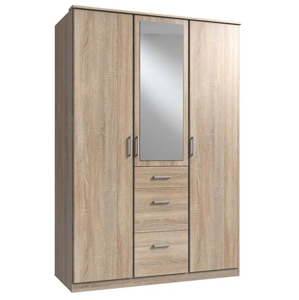 135x199x58 Kombi-Schlafzimmerschrank modern - Citerna