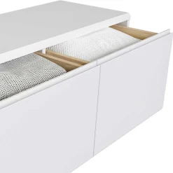 98x48x34 Kommode in Weiß aus Kiefer - Oranias