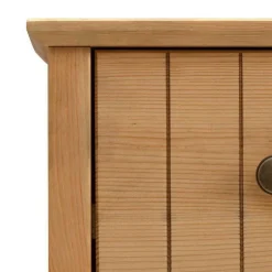 60x75x30 Kommode mit 3 Fächern & Tür - Akzinad