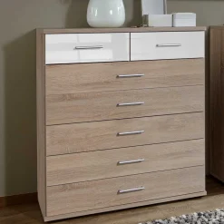 90x103x40 Kommode mit sieben Schubladen - Fabricus