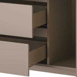 100x104x40 Kommode mit vier Schubladen & Tür - Anja