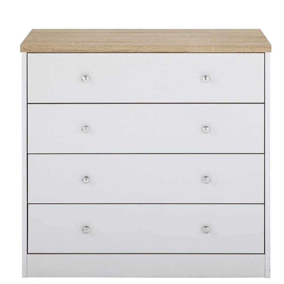 80x80x35 Kommode mit vier Schubladen - Nudion