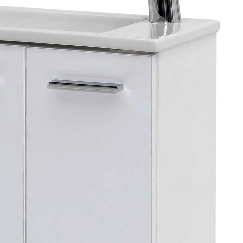 50x60x25 Komplett-Waschtisch in Weiß - Ernossi