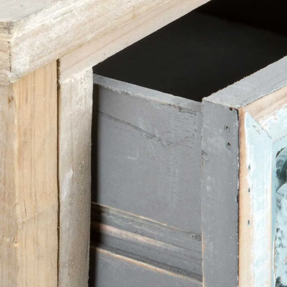 85x77x37 Konsolentisch im Shabby Chic aus Tanne - Pontecuna