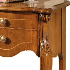 52x79x34 Konsolentisch Kommode in Nussbaum - Carlenna