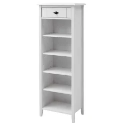 55x149x35 Landhaus Badregal in Weiß - Satumare