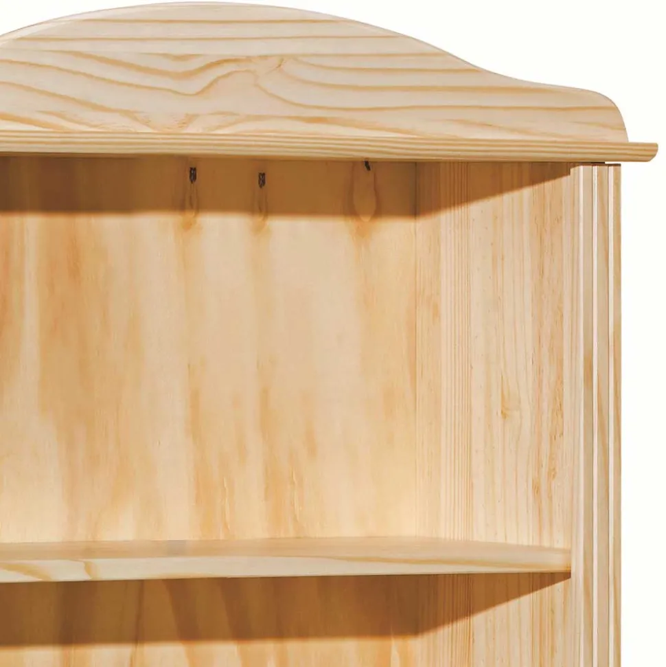 77x180x30 Landhaus Bücherregal mit Kugelfüßen - Kascanu