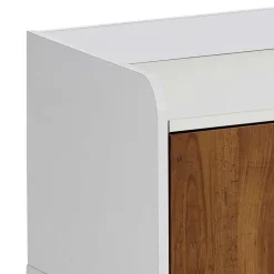 92x46x45 Landhaus Flurbank mit zwei Türen - Efalias