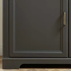 143x150x42 Landhaus Highboard mit Flaschen Regal - Thumbs