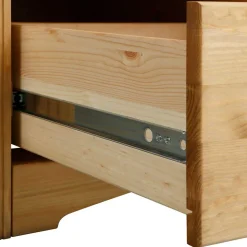 94x89x39 Landhaus Kommode in Kiefer Natur - Vocoja