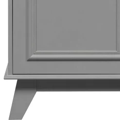 98x93x55 Landhaus Kommode in Schlamm Grau - Vrenman