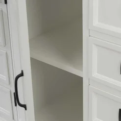 114x77x41 Landhaus Kommode mit acht Schubladen - Bleaks