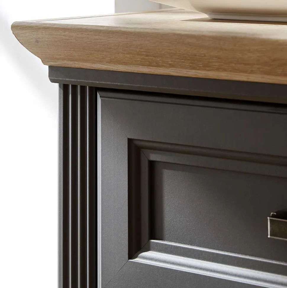 171x102x48 Landhaus Sideboard in Grau - Thumbs