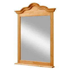 90x120x10 Landhaus Spiegel mit Holzrahmen - Ulderan