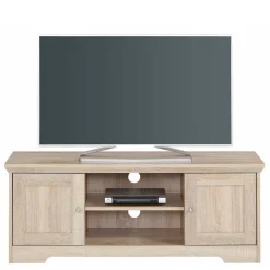 120x45x40 Landhaus TV Element in Eiche Holzdekor - Rienva