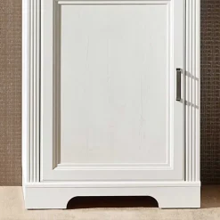 66x204x42 Landhaus Vitrine mit Licht - Sinolita