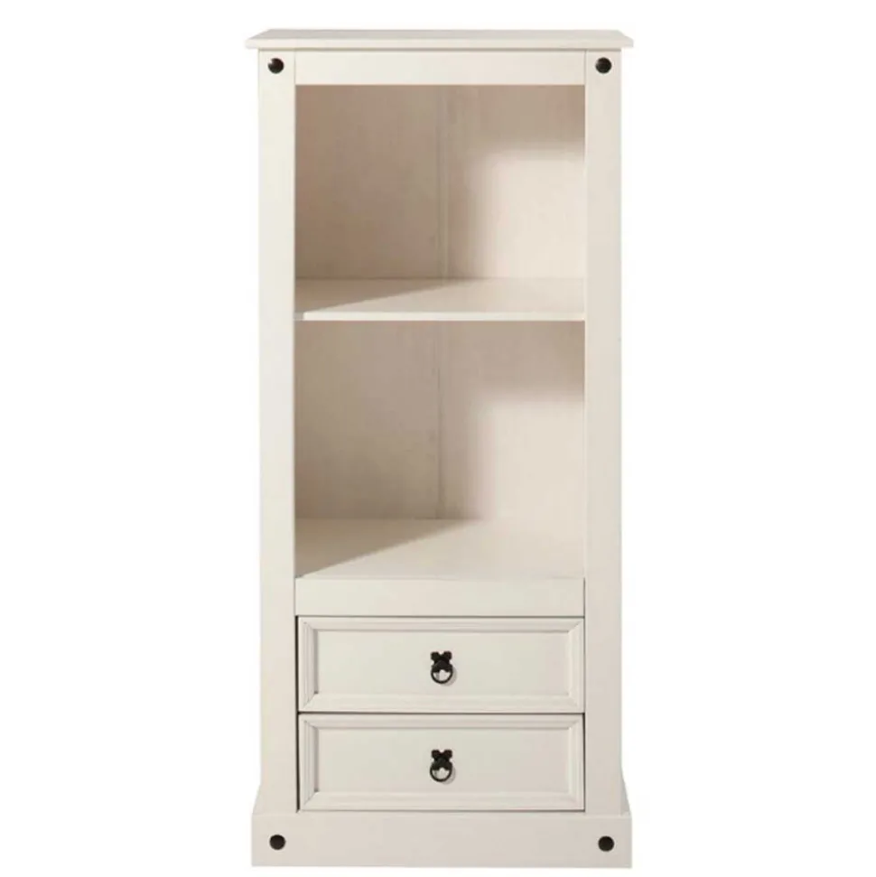 65x140x38 Landhausregal in Weiß - Henvic