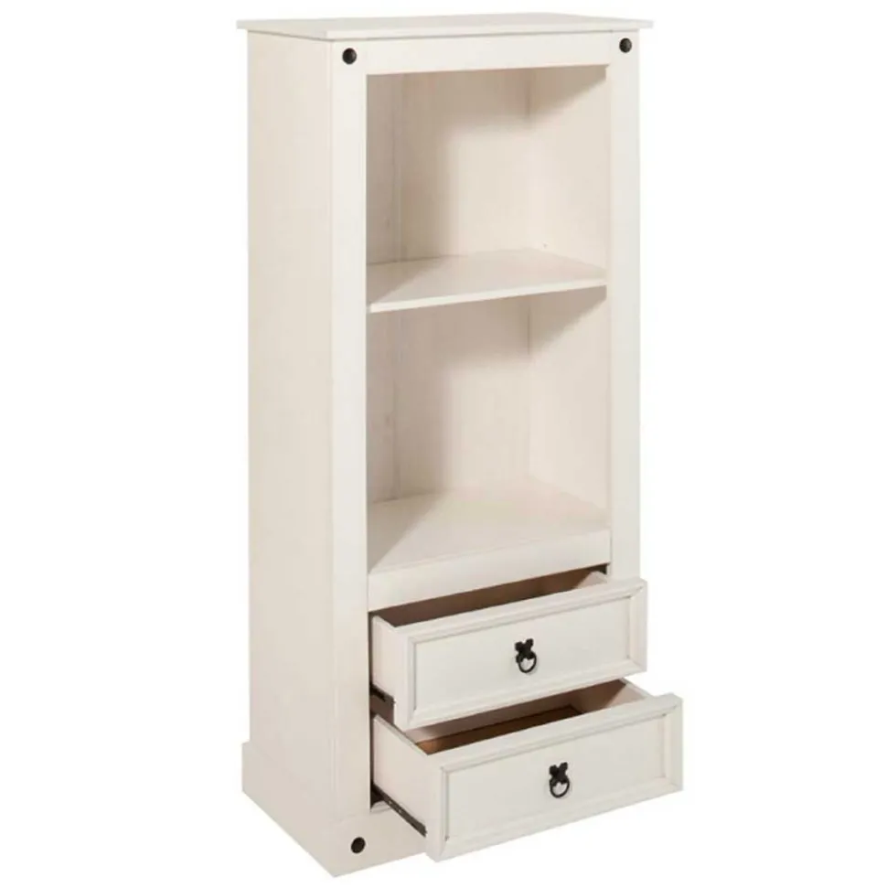 65x140x38 Landhausregal in Weiß - Henvic